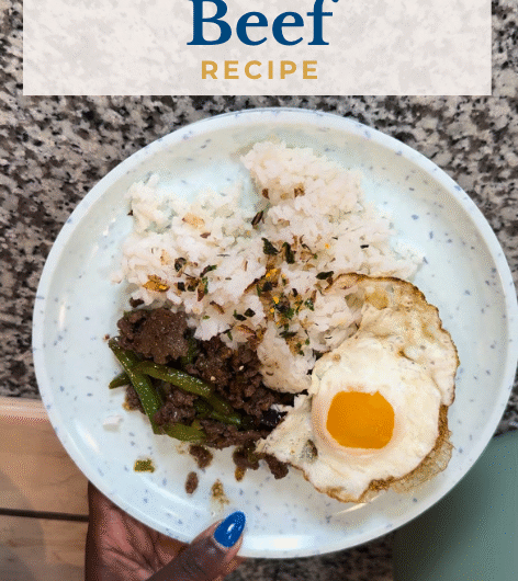 Dinner Ideas: Thai Basil Beef