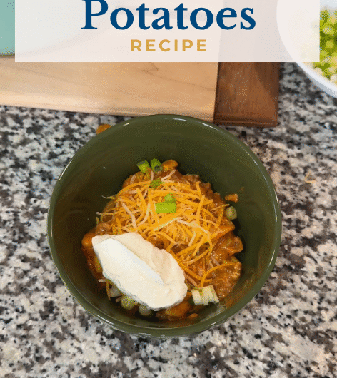 Dinner Ideas: Chili Baked Potatoes