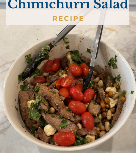 Dinner Ideas: Dense Bean Chimichurri Salad