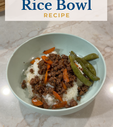Dinner Ideas: Japanese Rice Bowl